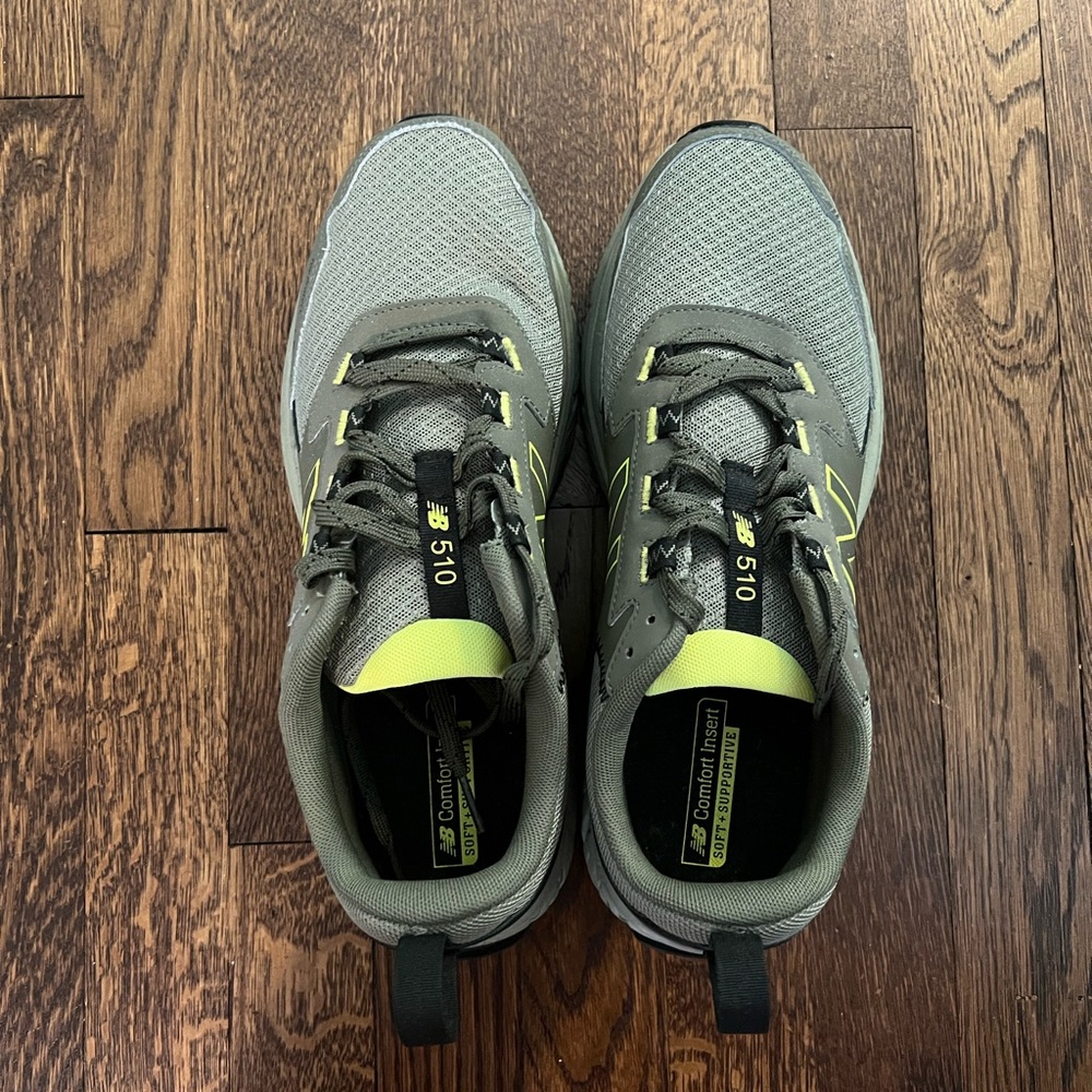 New Balance Men's 510 Green and Yellow Athletic Shoes NWT